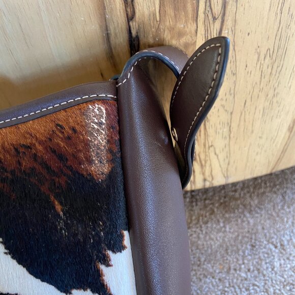 Coach Hadley Convertible Crossbody Bag With Cow Print And Tassel CCC87 - Picture 9 of 9